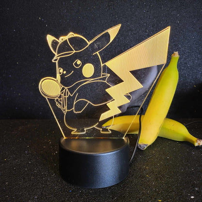 Pikachu Detective-Themed Room Decor