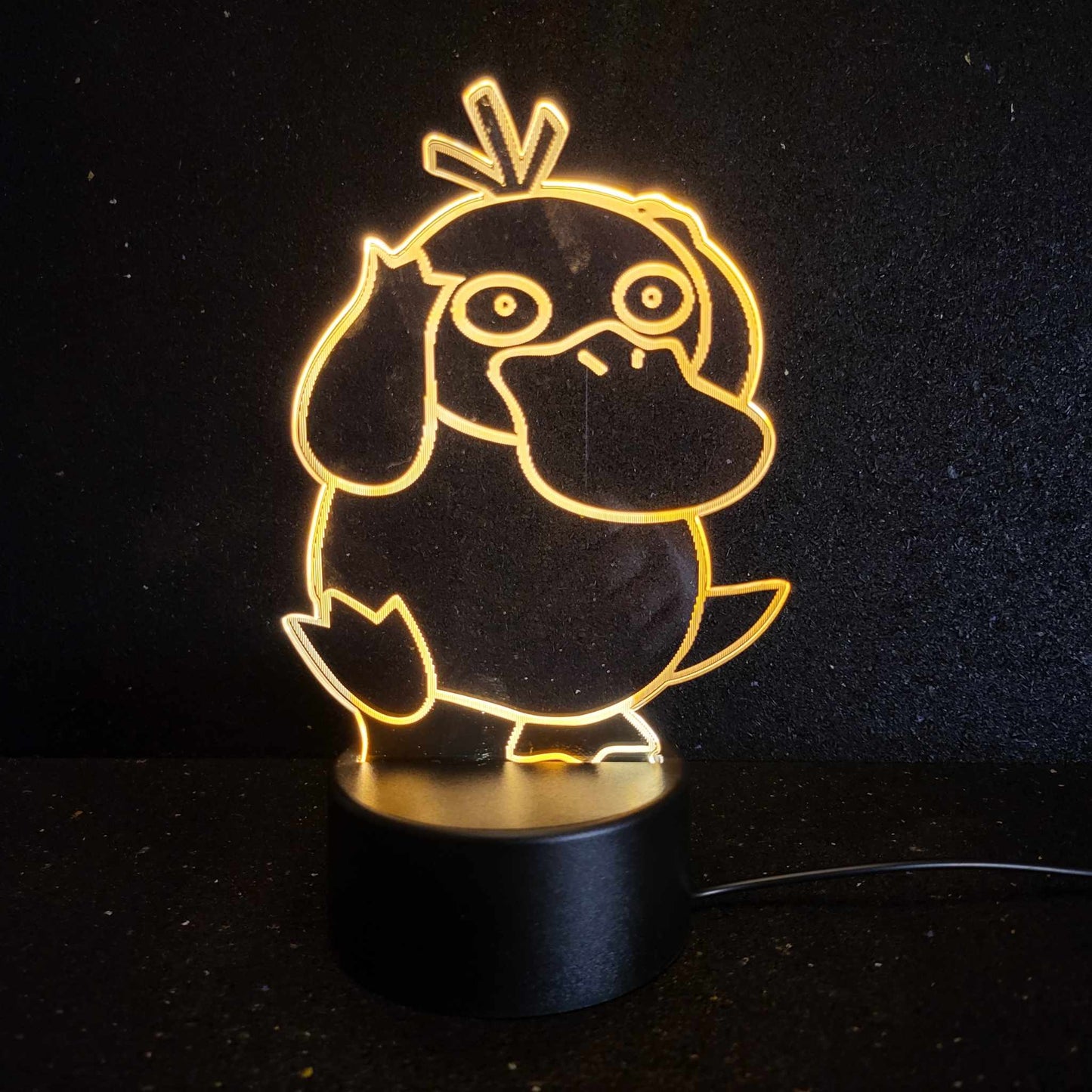 Psyduck Shaped LED Night Light Dark