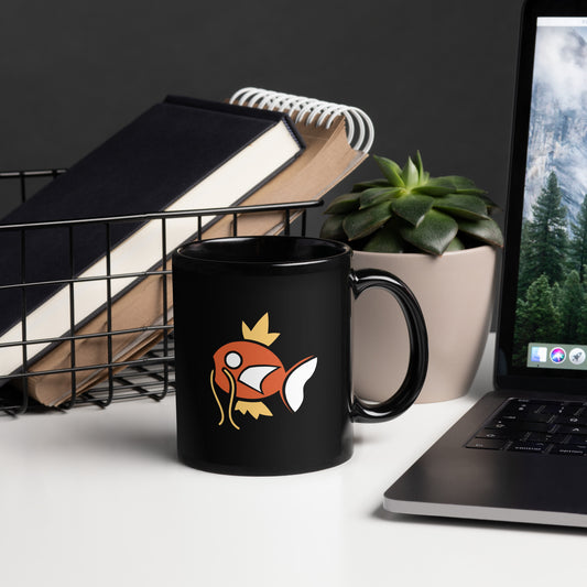 Pokémon - Accessories - Black Glossy Mug - Magikarp