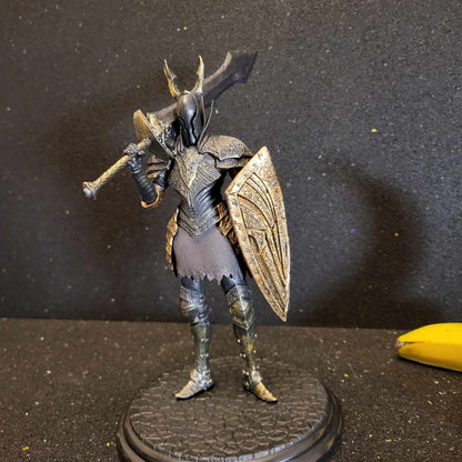 Detailed Black Knight Figurine