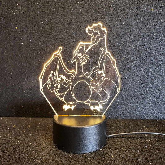 Powerful Charizard Shaped LED Night Light