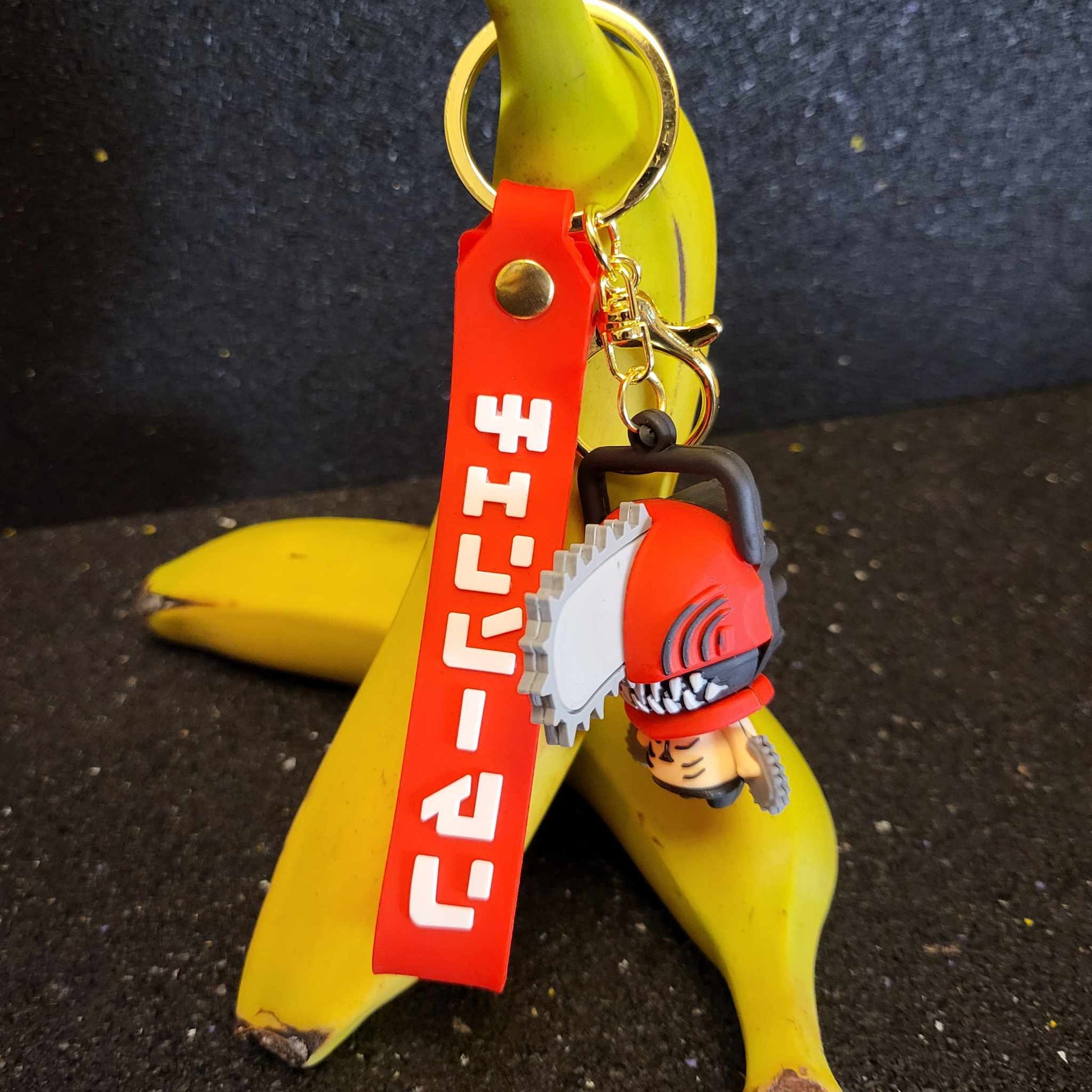 Chainsaw Man Character Keyring for Chainsaw Man Fans