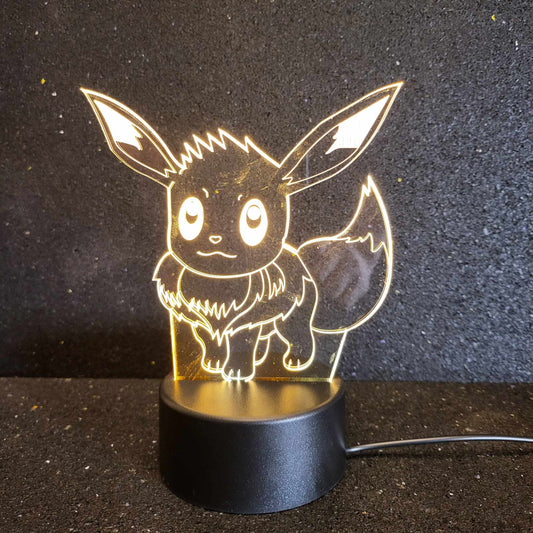 Charming Eevee Shaped LED Night Light