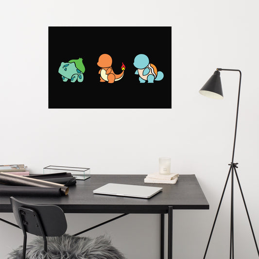 Pokémon - Poster - Starters