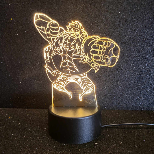 Luffy Gear Fourth Character Night Light for One Piece Fans