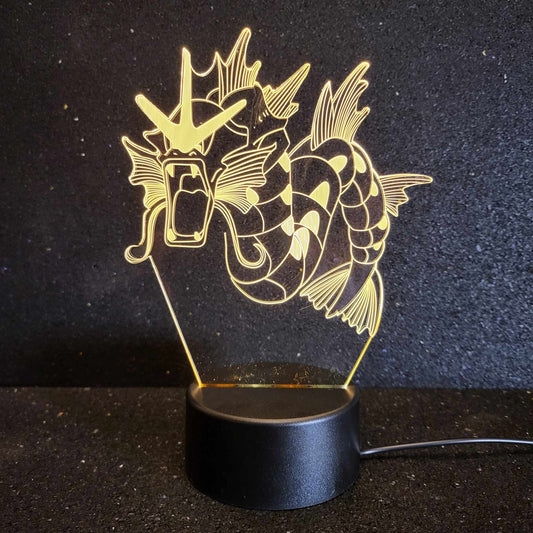 Powerful Gyarados Shaped LED Night Light