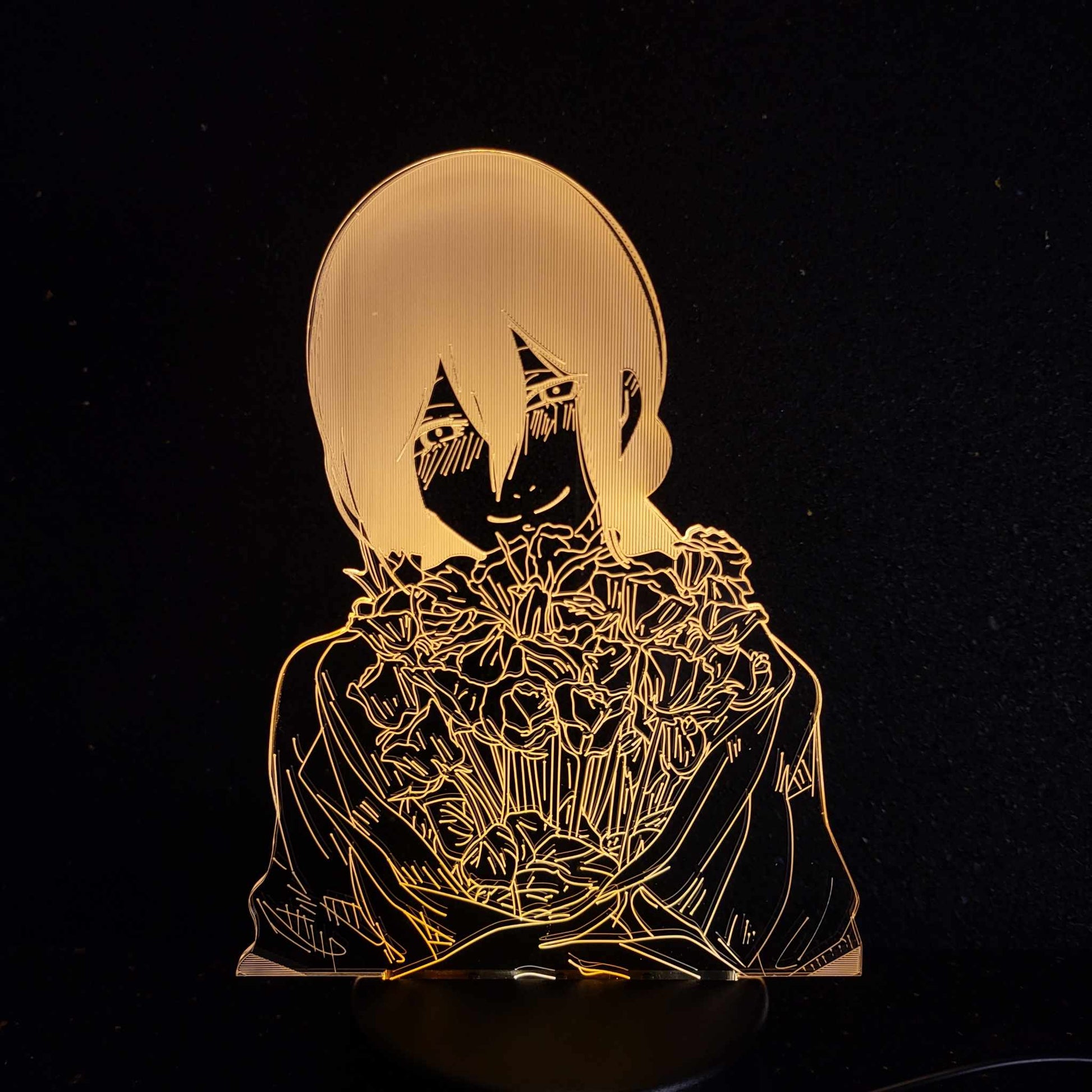 Reze Character Night Light for Chainsaw Man Fans Dark