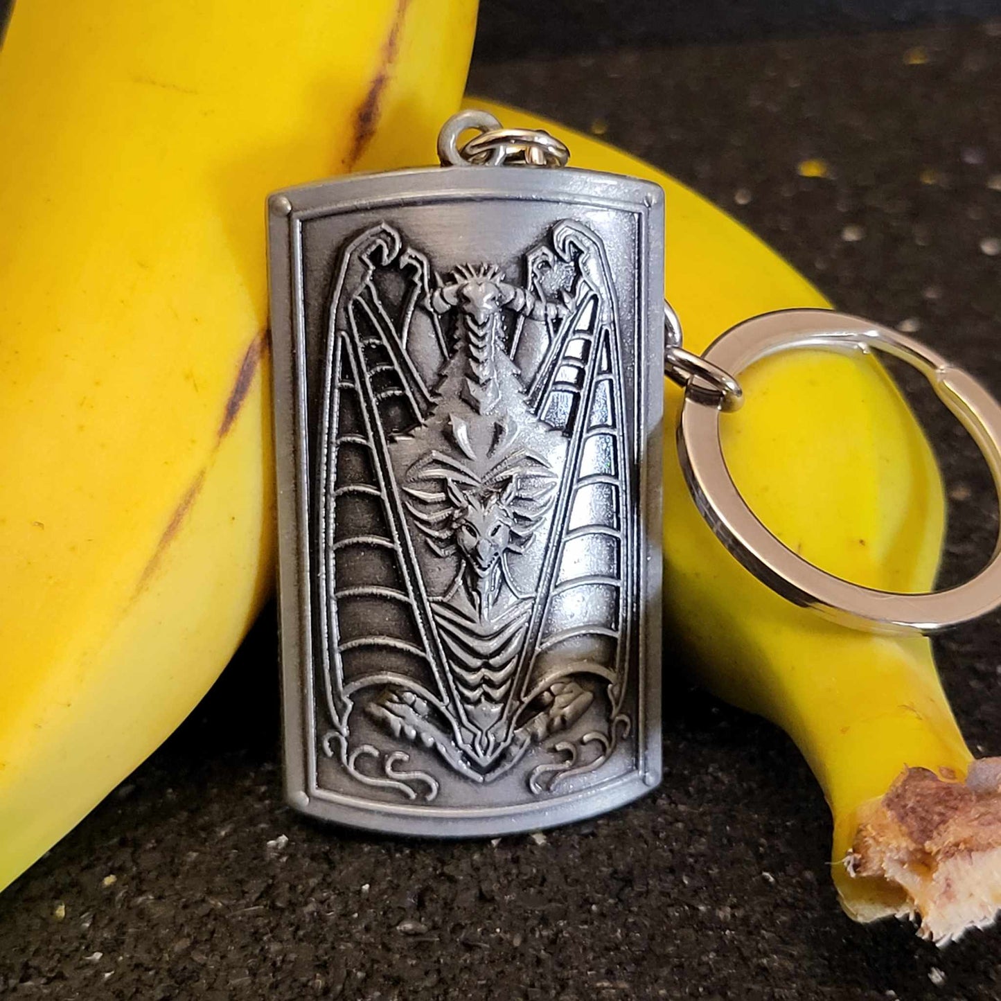 Sanctuary Guardian Shield Replica Keychain for Dark Souls Fans