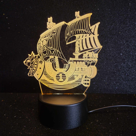 Thousand Sunny Ship Night Light for One Piece Fans