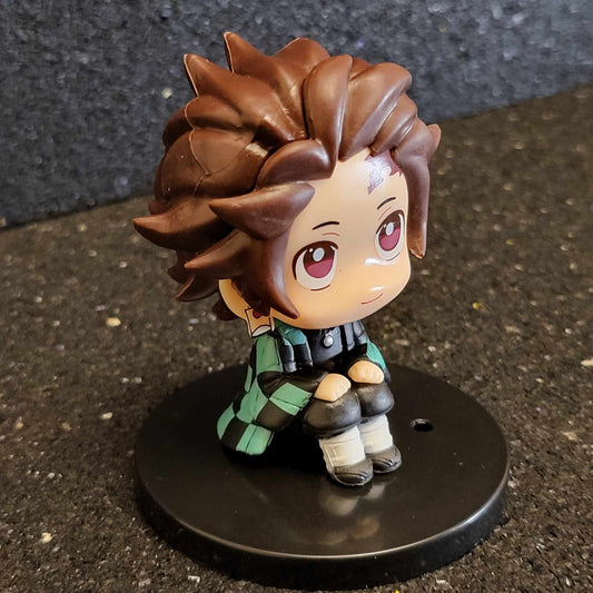 Demon Slayer Chibi Tanjiro Figurine - Front View