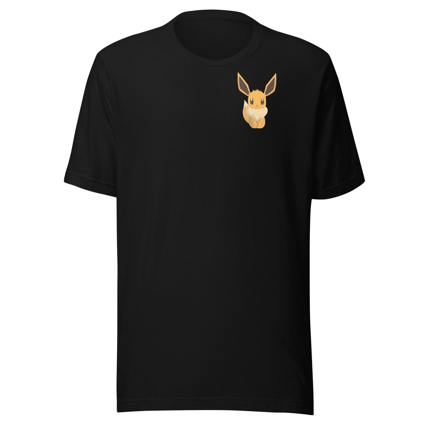 Flaunting Eevee Evolution T-Shirt - Styled Perfection Black