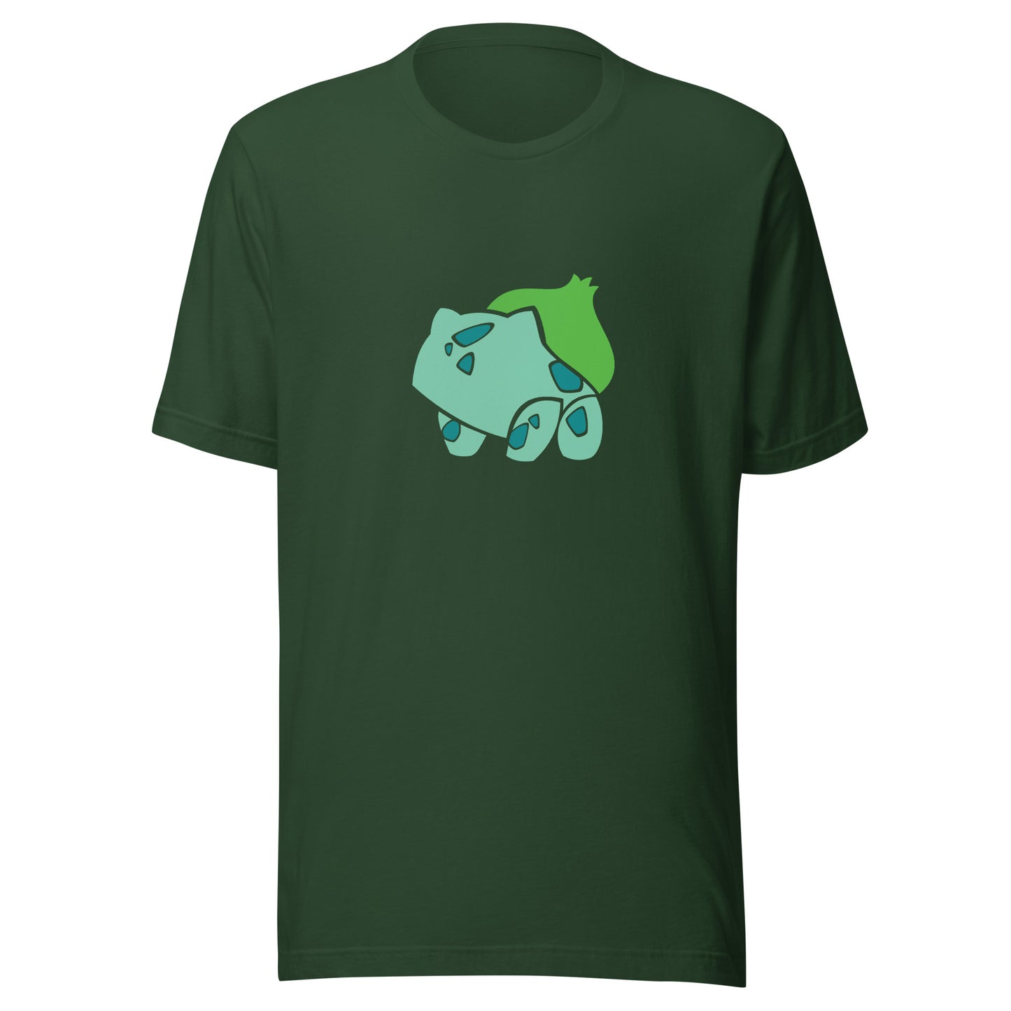 Soft and stylish Bulbasaur Pokémon T-Shirt Green