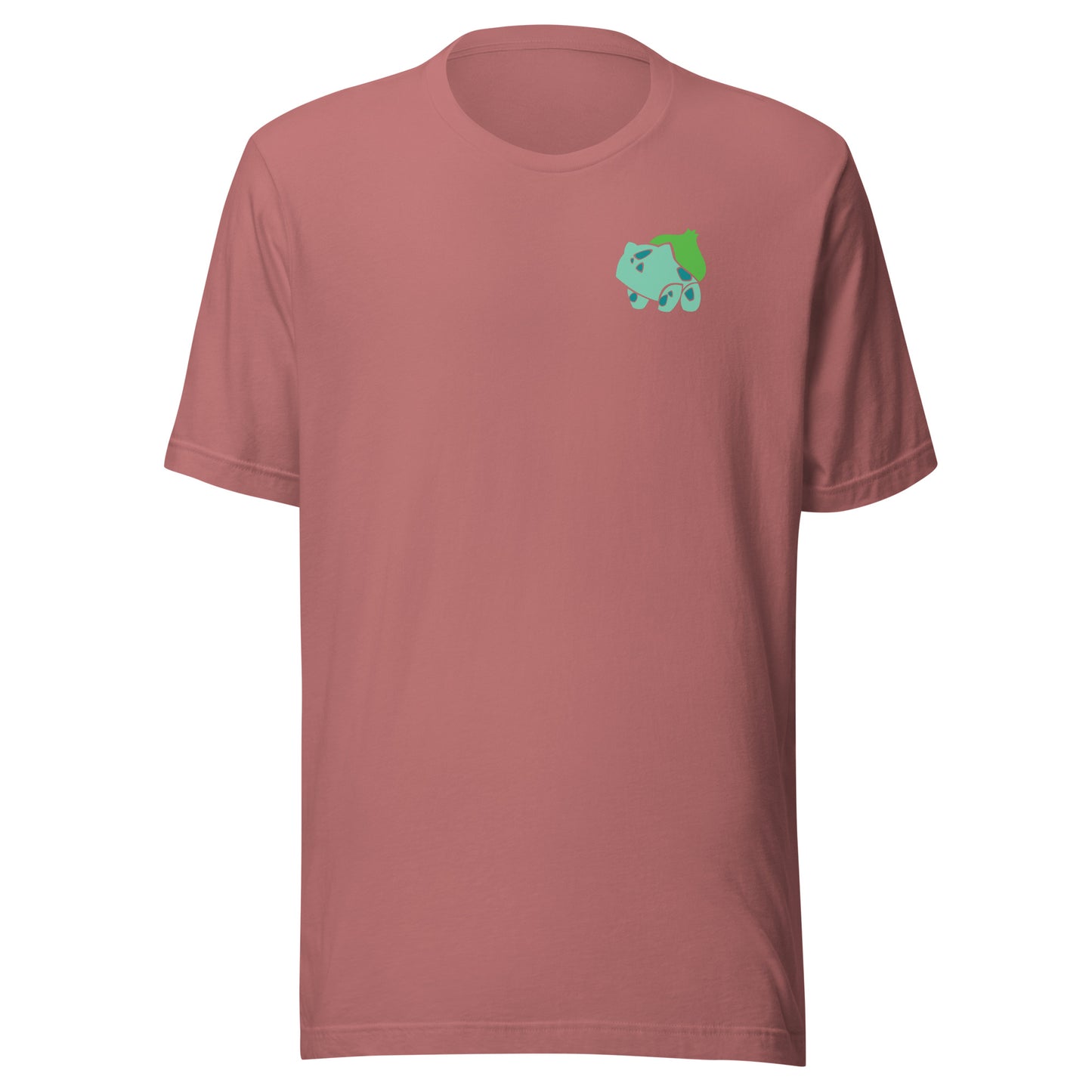 Pokémon T-Shirt with discreet Bulbasaur emblem Light Red