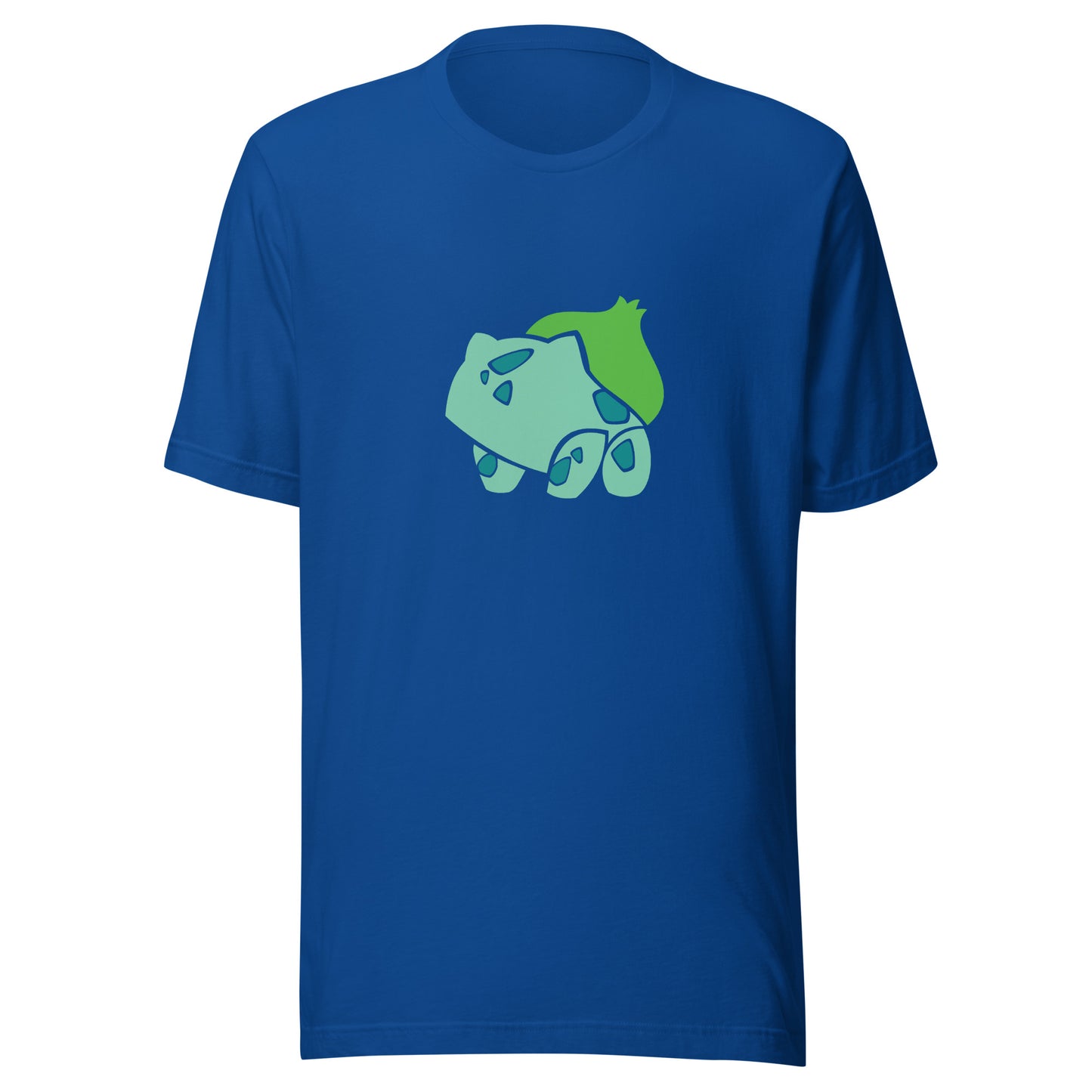 Bulbasaur graphic on Pokémon T-Shirt Blue