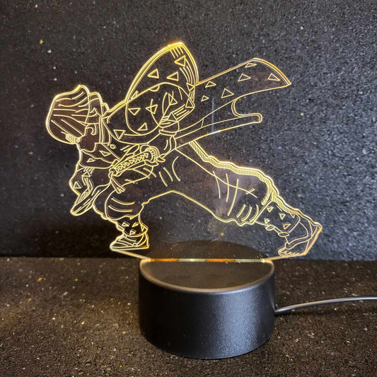 Zenitsu Character Night Light for Demon Slayer Fans